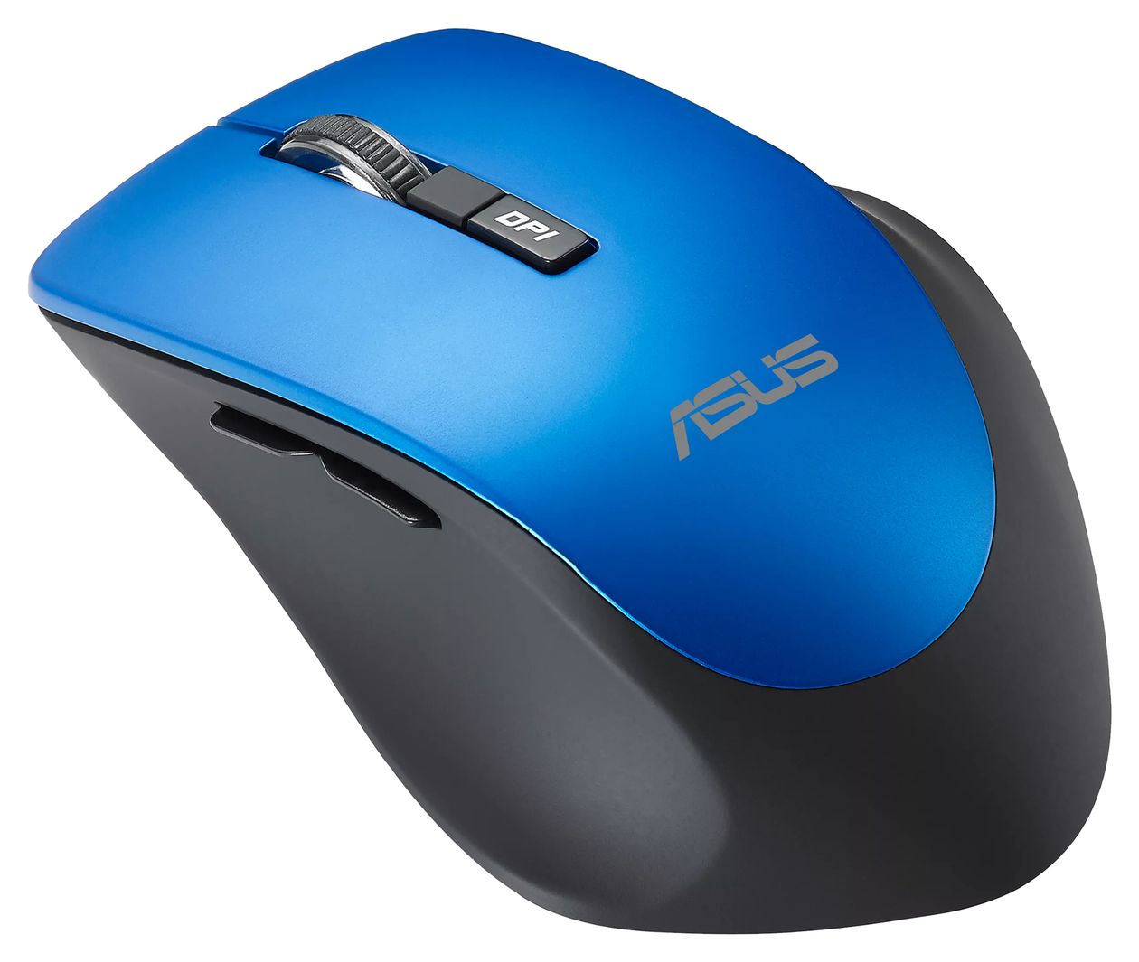 WT425 1600 DPI Büro Maus Optisch  (Schwarz, Blau) 