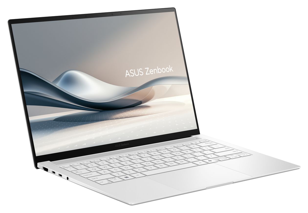 Zenbook S14 UX5406SA-PV526W Copilot+ 2K Ultra HD Notebook 35,6 cm (14 Zoll) 2880 x 1800 Pixel 1 TB SSD Windows 11 Home Intel Core Ultra 7 max. 4,8 GHz  (Weiß) 