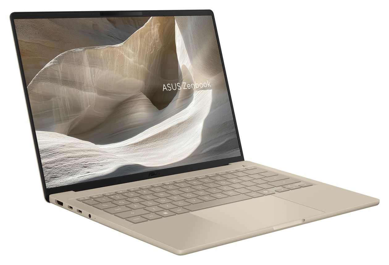 Zenbook UX3407QA-QD498W WUXGA Notebook 35,6 cm (14 Zoll) 1920 x 1200 Pixel 1 TB SSD Windows 11 Home Qualcomm Snapdragon max. 3 GHz  (Beige) 