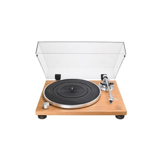 AT-LPW30TK manueller Audio-Plattenspieler mit Riemenantrieb  (Holz) 