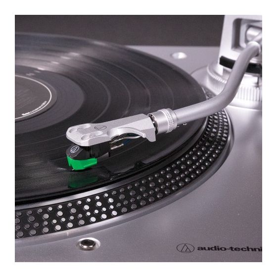 AT-LP120XUSB Plattenspieler mit Direktantrieb  (Silber) 