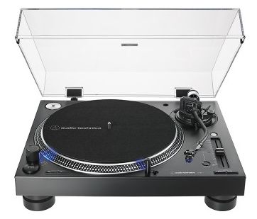 AT-LP140XPBK Direkt angetriebener DJ-Plattenspieler 