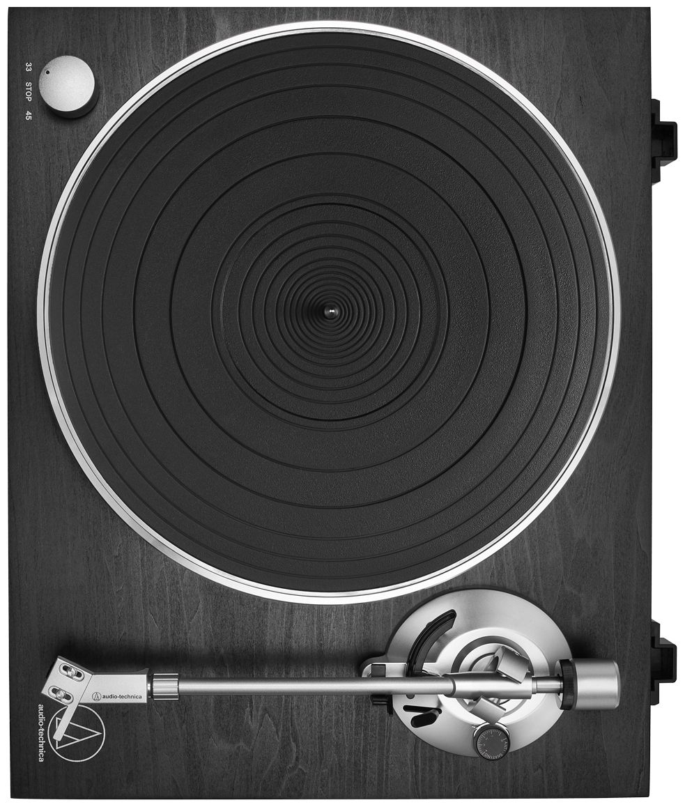 AT-LPW30BK Audio-Plattenspieler mit Riemenantrieb 