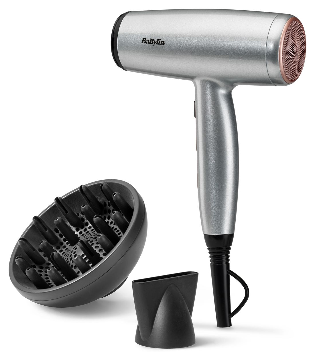 D580DE Cosmos Haartrockner 2100 W  (Satinierter Stahl) 