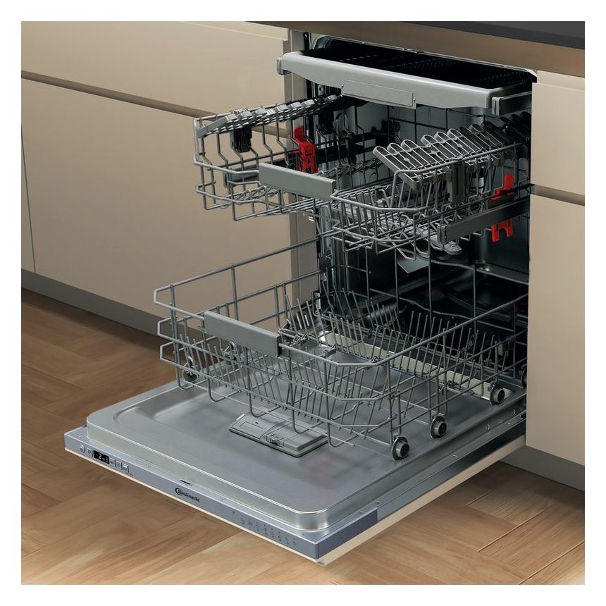 B0ID551AS 60 cm Geschirrspüler vollintegriert (ohne Front) Sehr leise 14 Maßgedecke 