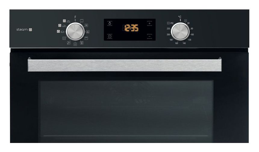 BAK5SKP8V2BLG Einbaubackofen groß Dampfgaren AutoClean 