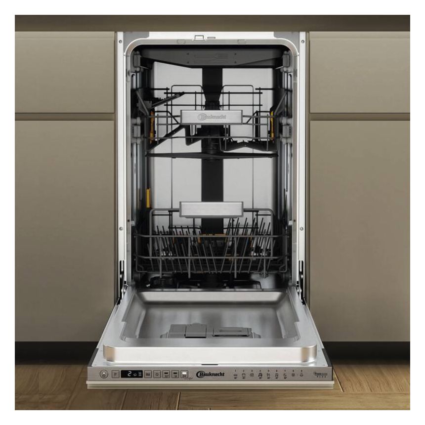 BKRIAS 60 cm Geschirrspüler vollintegriert (ohne Front) Sehr leise 10 Maßgedecke ActiveDry 