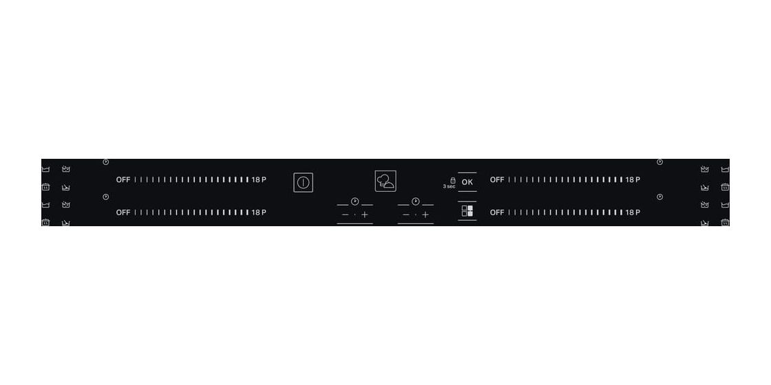 BS3560BCPNE autarkes 59 cm Induktions Kochfeld/Herdplatte 4 Zone(n) 