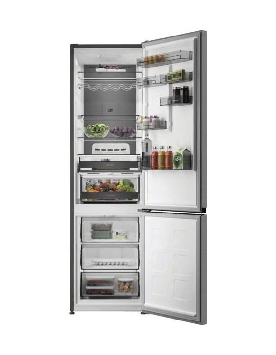 KGDNF20CDIN 297 l / 118 l Kühl-Gefrierkombi freistehend NoFrost 214 kWh Jahr  (Edelstahl) 