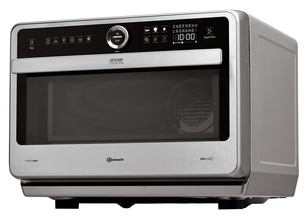 MW179IN Freistehende Mikrowelle 1000 W Größe: groß Dampfgaren Grill  (Edelstahl) 