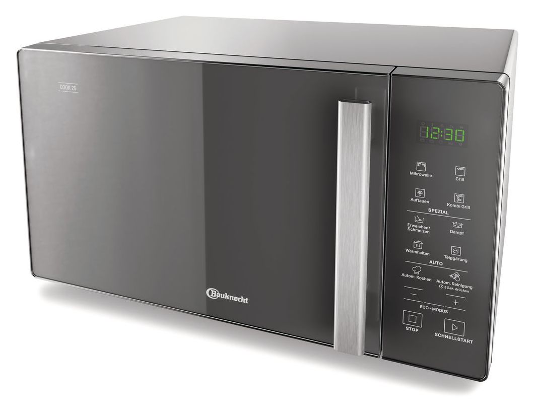 MW254SM Standgeräte Solo 900 W Größe: mittel 7 Stufen Dampfgaren Grill  (Schwarz) 