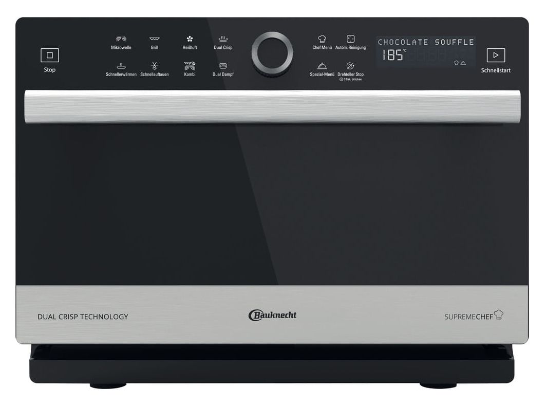 MW3391SX Freistehende Mikrowelle 1000 W Größe: groß 7 Stufen Dampfgaren Grill  (Schwarz, Grau) 