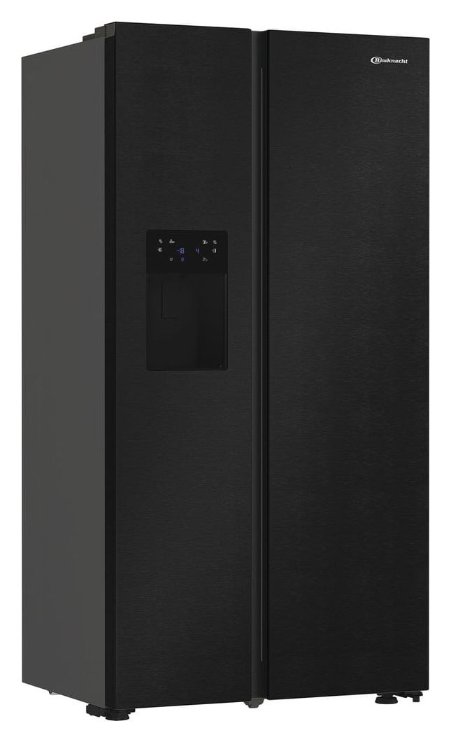 SBSIWD90 Side-by-Side Kühl-/ Gefrierkombination 375 l / 203 l 269 kWh NoFrost 1790 mm x 910 mm  (Schwarz) 