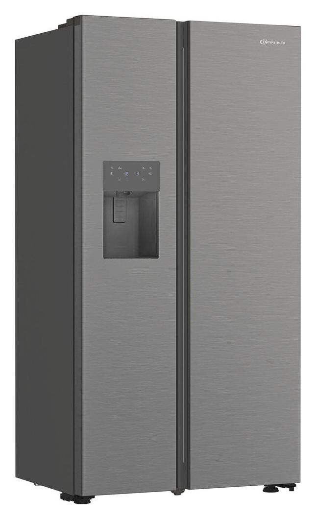 SBSIWD90 Pearl Side-by-Side Kühl-/ Gefrierkombination 375 l / 203 l 269 kWh NoFrost 1790 mm x 910 mm  (Gebürsteter Stahl) 