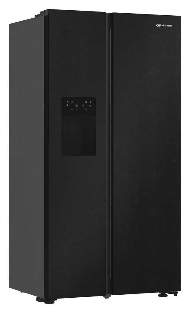 SBSIWE90 Side-by-Side Kühl-/ Gefrierkombination 375 l / 203 l 328 kWh NoFrost 1790 mm x 910 mm  (Schwarz) 