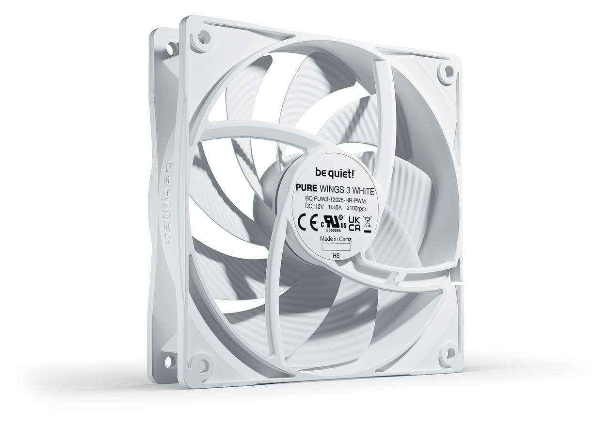 Pure Wings 3 120mm PWM high-speed White 