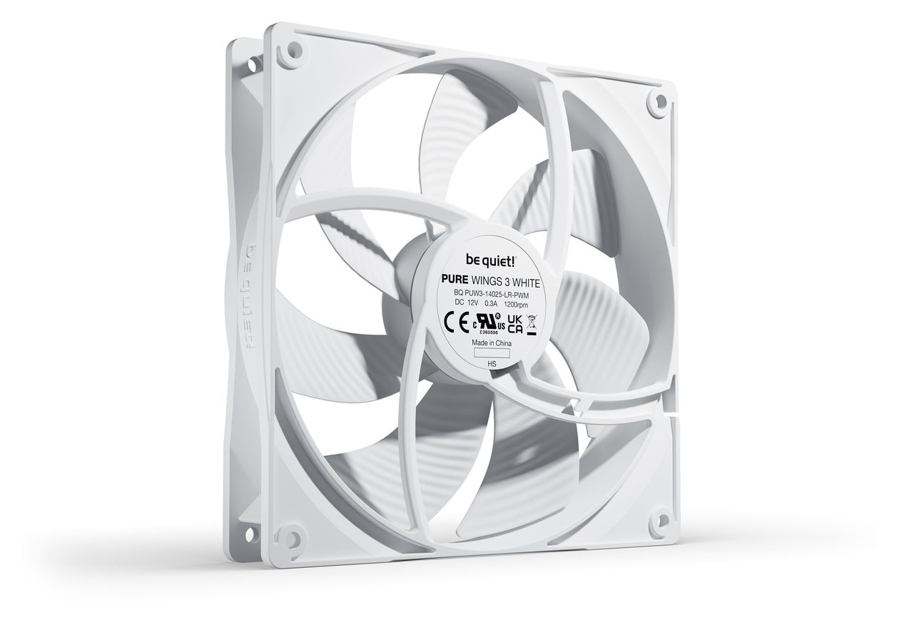 Pure Wings 3 140mm PWM White 