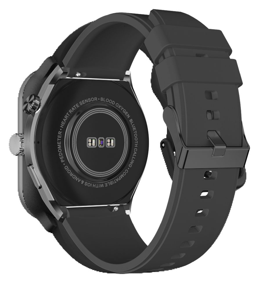 401 Smartwatch Rund IP67  (Silber) 