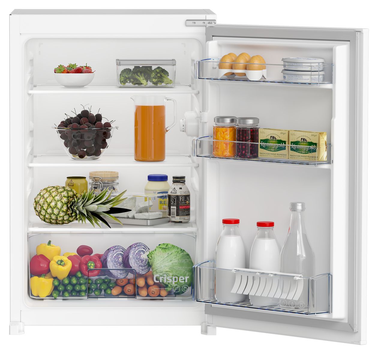 B1804N 126 l Einbaukühlschrank EEK: E 92 kWh Jahr 