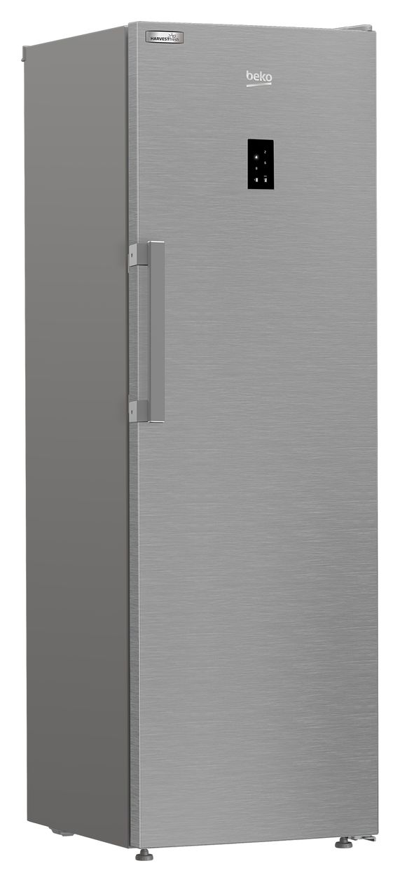 B3RMLNE444HXB 365 l / 365 l Kühlschrank freistehend EEK: E 143 kWh Jahr NoFrost  (Edelstahl) 