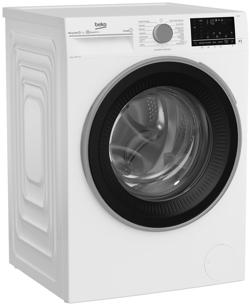 B3WFU58415W1 8 kg Waschmaschine 1400 U/min EEK: A Frontlader 
