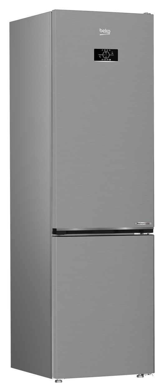 B5RCNE405HXB 249 l / 106 l Kühl-Gefrierkombi freistehend NoFrost 205 kWh Jahr  (Metallisch) 