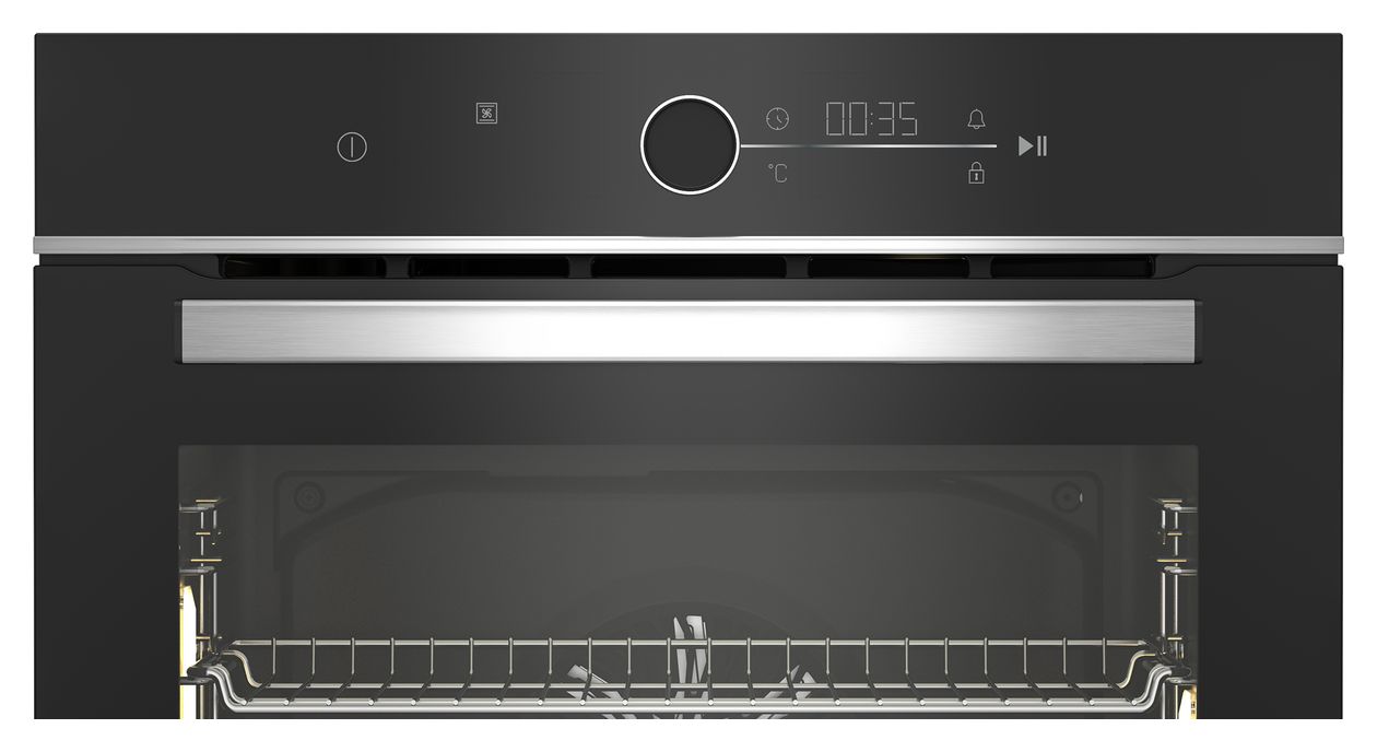 BBIM13400XS Einbaubackofen groß Dampfgaren AutoClean 