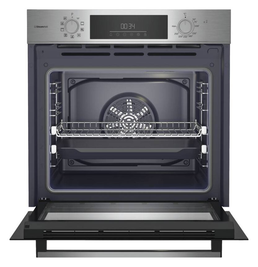 BBIS12301XE Einbaubackofen groß Dampfgaren AutoClean 