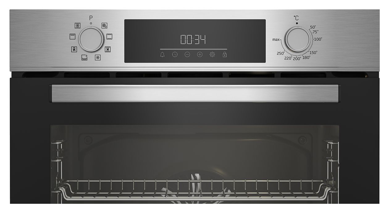 BBSM12340X Herdset groß AutoClean SteamShine mit Induktions Kochfeld 