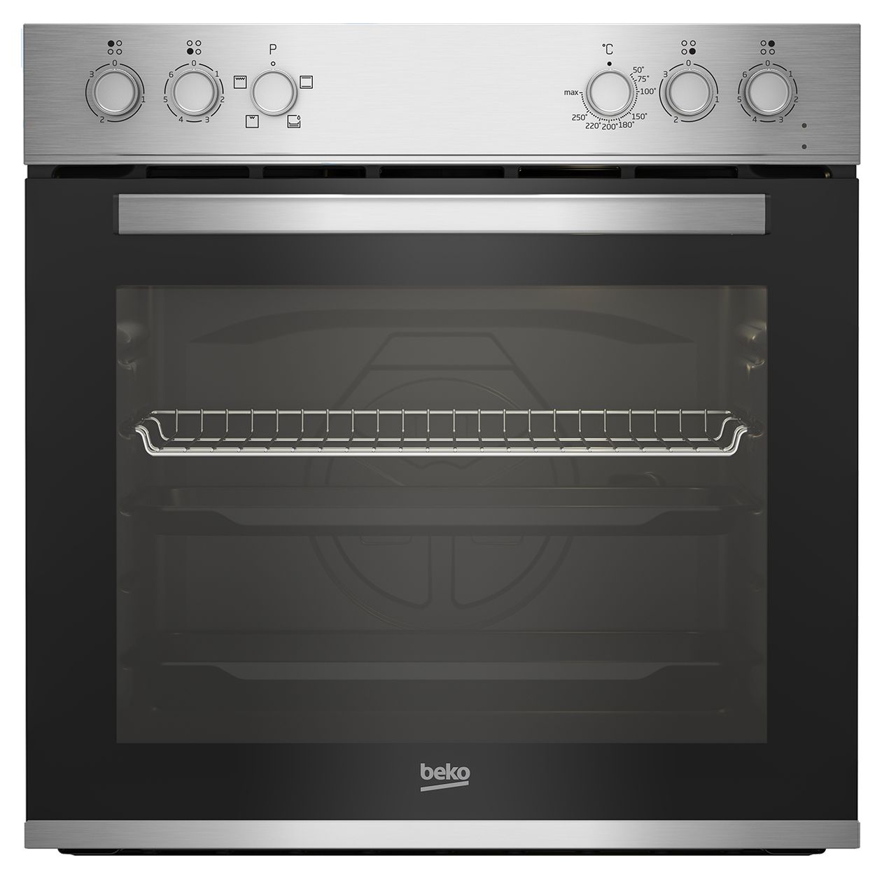 BBUC12020X Herdset 74 l AutoClean SteamShine mit 60 cm Glaskeramik Kochfeld 