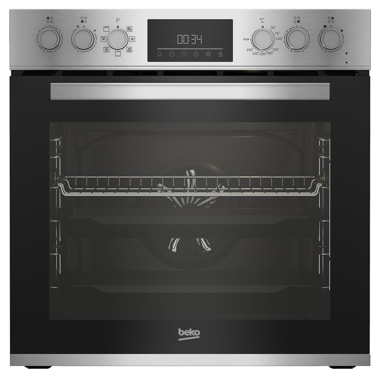 BBUM12321X Herdset groß mit 60 cm Glaskeramik Kochfeld 