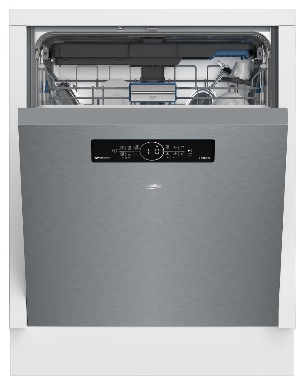 BDDN36462XP 60 cm Geschirrspüler vollintegriert (ohne Front) Sehr leise 14 Maßgedecke Wirksames Trocknen 