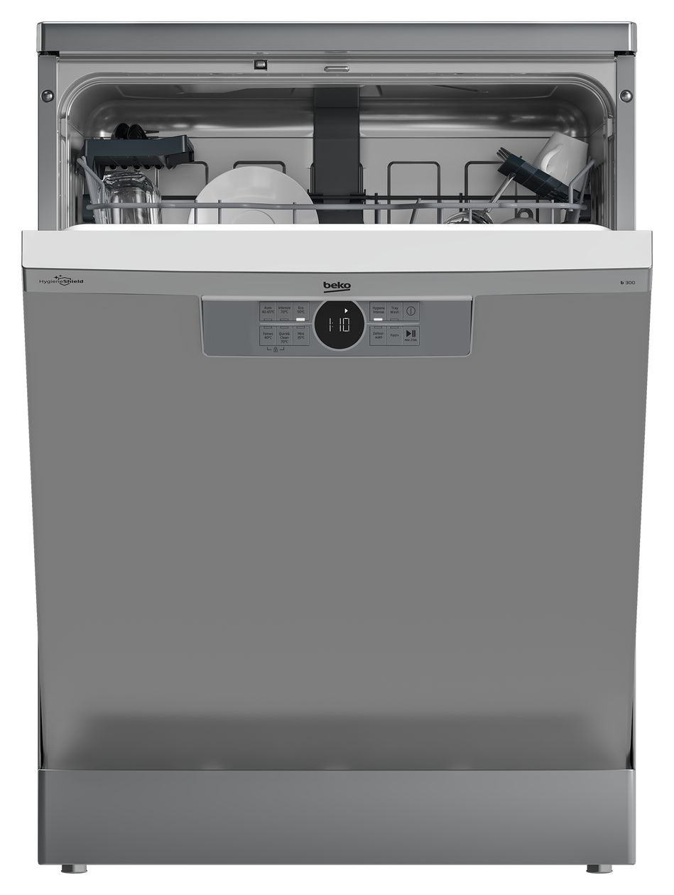 BDFN26420S 60 cm Geschirrspüler freistehend Leise 14 Maßgedecke Turbo-Trocknen 