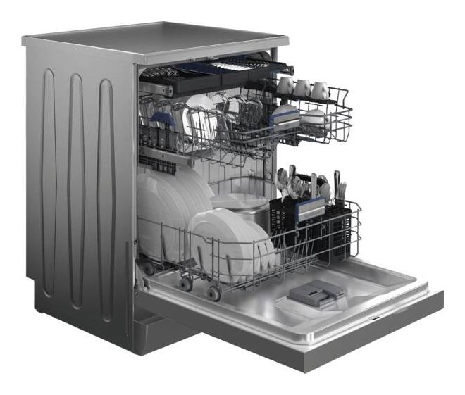 BDFN36462XP 60 cm Geschirrspüler Sehr leise 14 Maßgedecke 