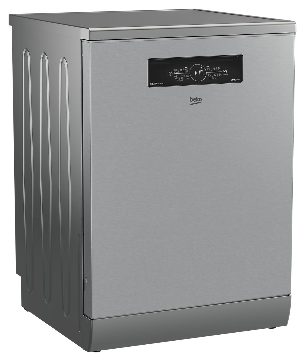 BDFN36541XP 60 cm Geschirrspüler freistehend Sehr leise 15 Maßgedecke Restwärme 