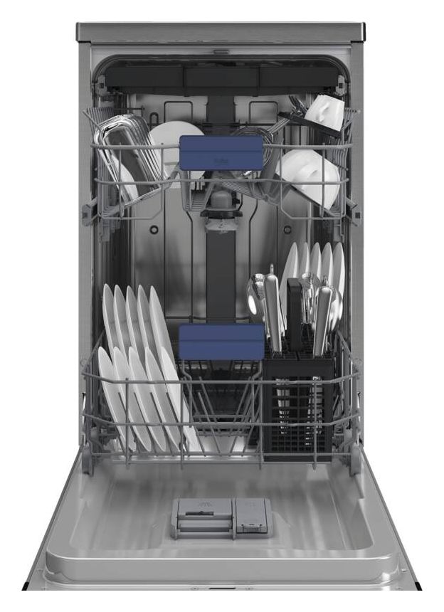 BDFS26040XQ 45 cm Geschirrspüler freistehend Leise 10 Maßgedecke Restwärme 