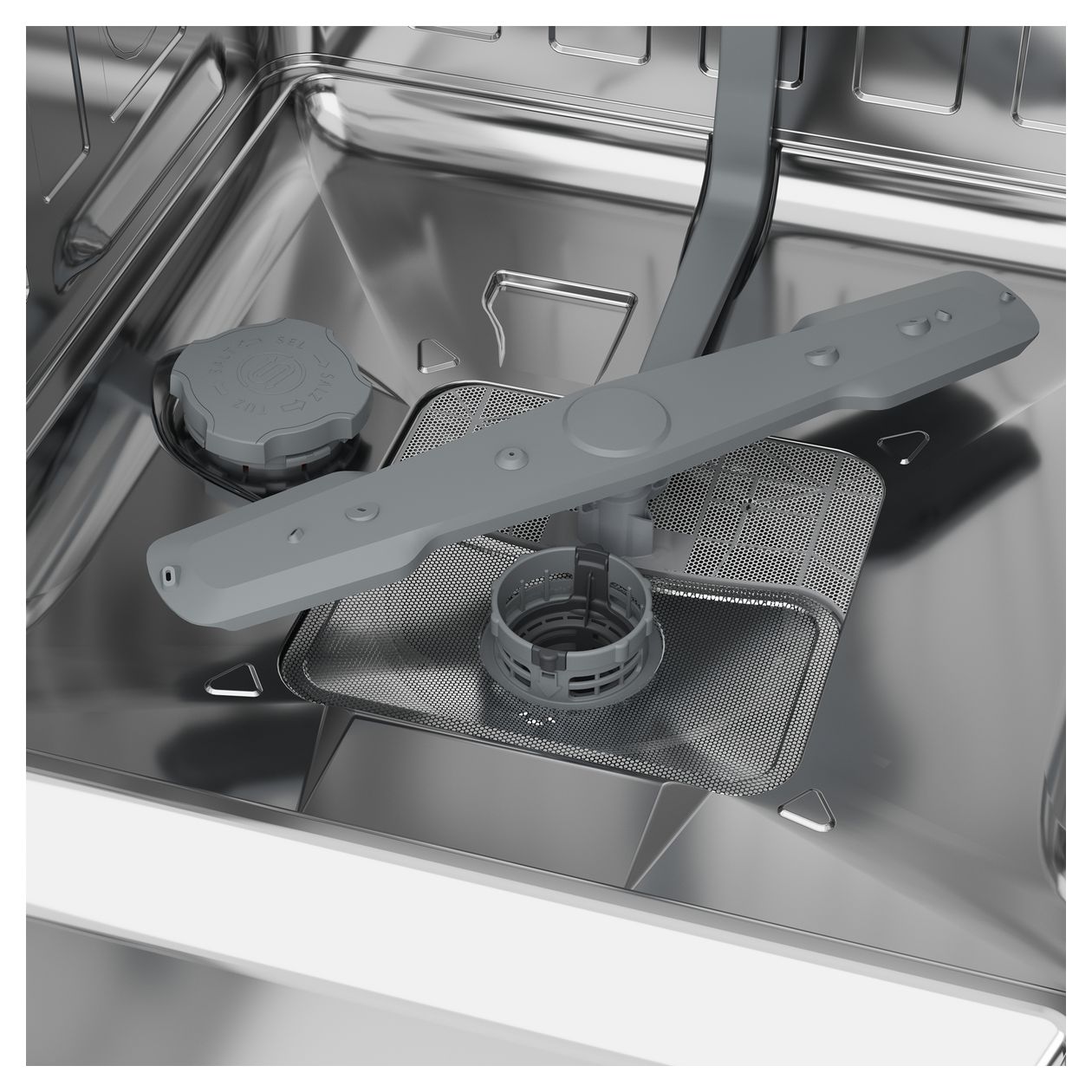 BDIN16430 60 cm Geschirrspüler vollintegriert (ohne Front) Leise 14 Maßgedecke Restwärme 