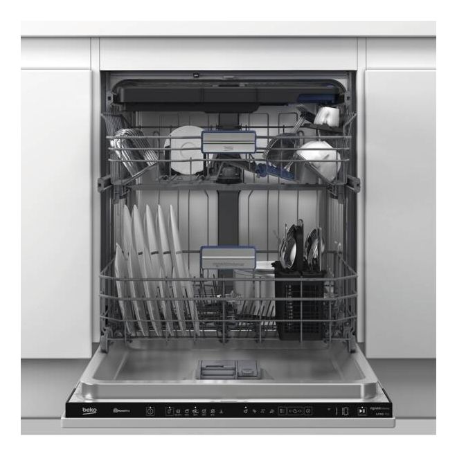 BDIN36561P 60 cm Geschirrspüler vollintegriert (ohne Front) Sehr leise 15 Maßgedecke 