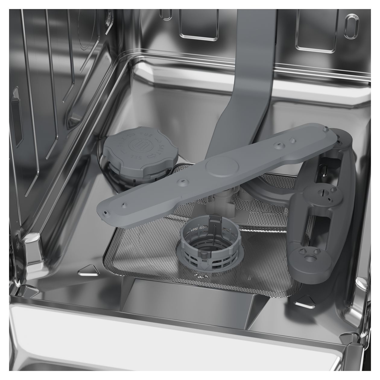 BDIS38040Q 45 cm Geschirrspüler vollintegriert (ohne Front) Leise 10 Maßgedecke Restwärme 