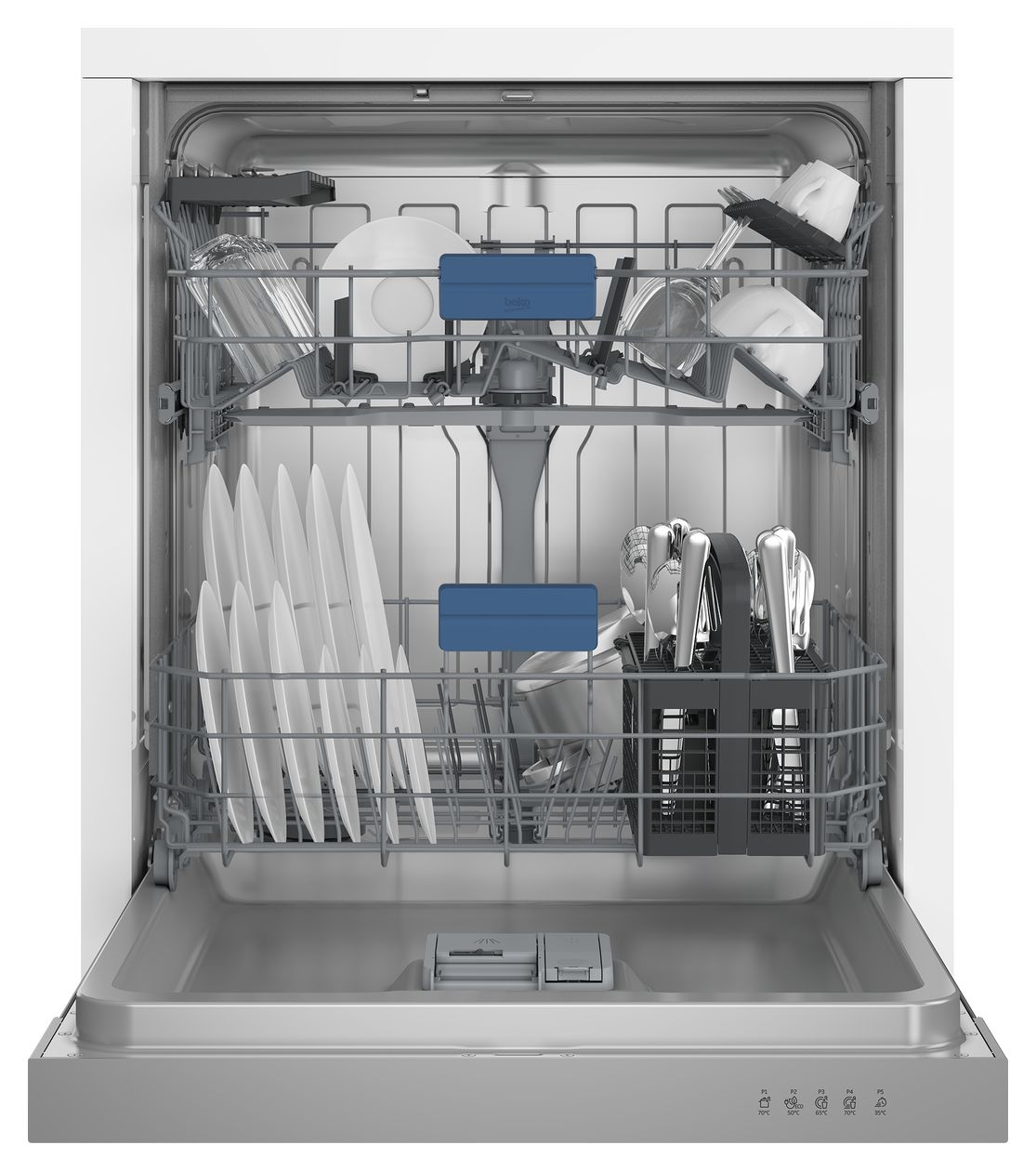 BDUN15430X 60 cm Geschirrspüler integriert (ohne Front) Leise 14 Maßgedecke Restwärme 