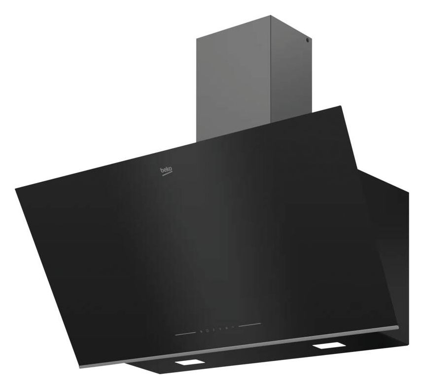 BHCA96641BBHPS Dunstabzugshaube/Esse Wand 90 cm (Schwarz) 