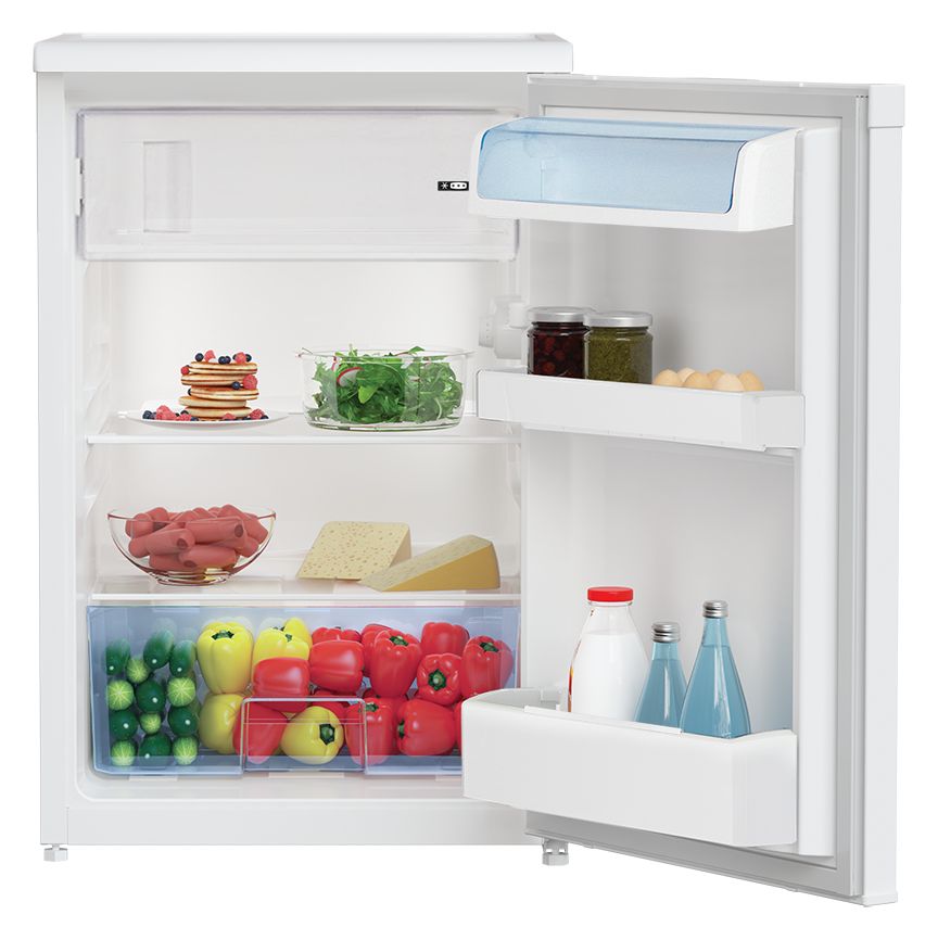 TSE1284N 114 l / 101 l Tischkühlschrank EEK: E 137 kWh Jahr  (Weiß) 
