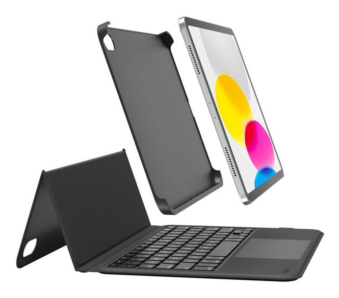 BBZ001de-V3 für Apple iPad 10.9" (10 Gen), iPad 11" A16 11 Gen bis 27,9 cm (11")  (Schwarz) 
