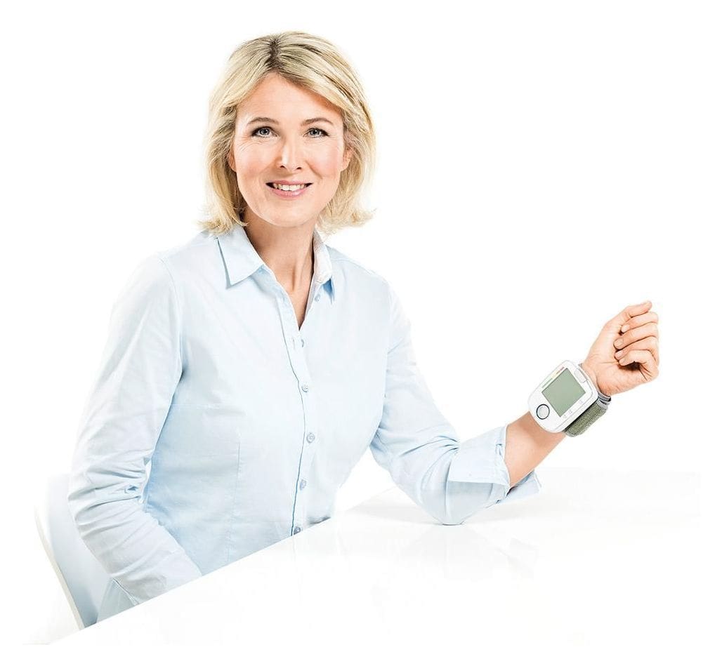 BC44 Blutdruckmessgerät WHO-Indikator Arrhytmie-Erkennung 