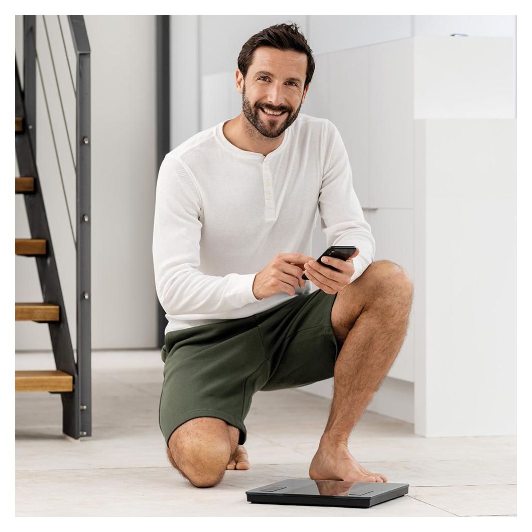 BF500 Super Black Edition Elektronische Personenwaage bis 180 kg 