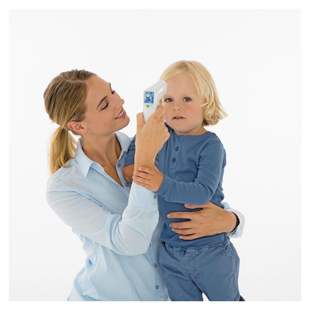 FT100 kontaktloses Fieberthermometer 60 Speicherplätze Fieberalarm 