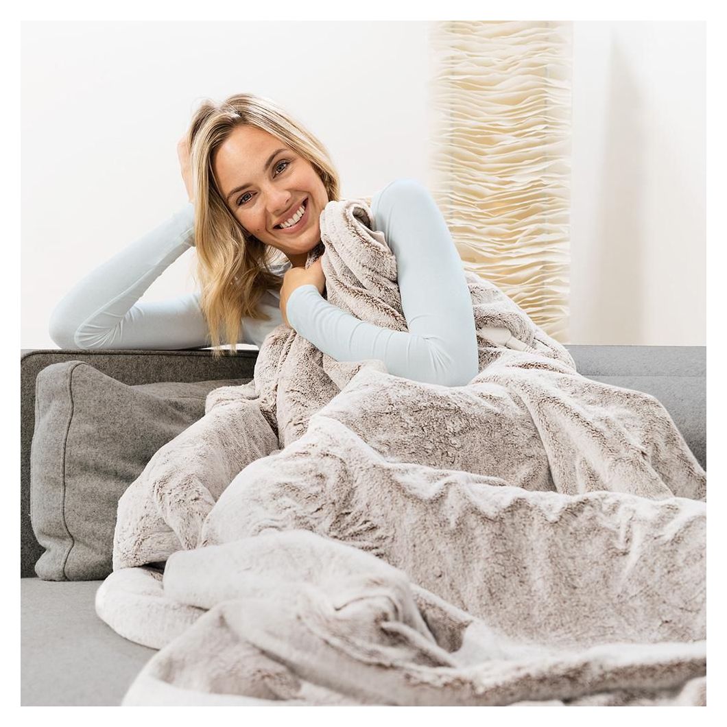 HD75 Cosy Nordic Heizdecke 100 W  (Graubraun) 