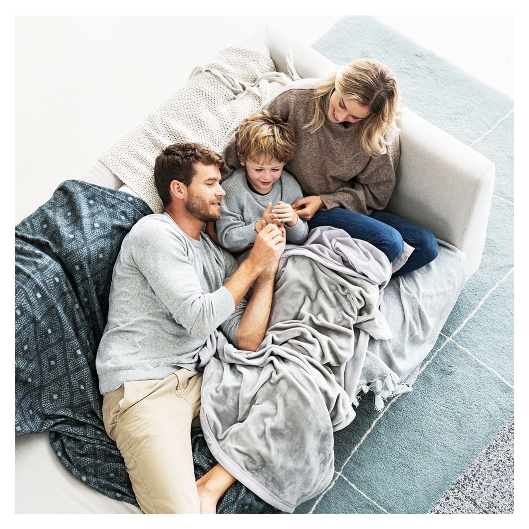 HK126 XXL Nordic Taupe Heizkissen  (Grau) 