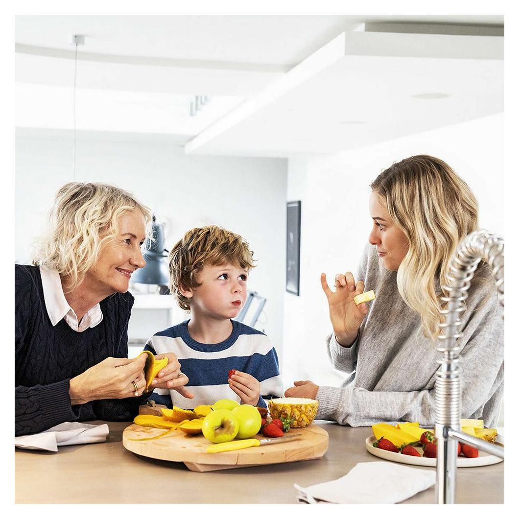 KS22 Elektronische Küchenwaage bis 3 kg Genauigkeit 1 g  (Silber) 