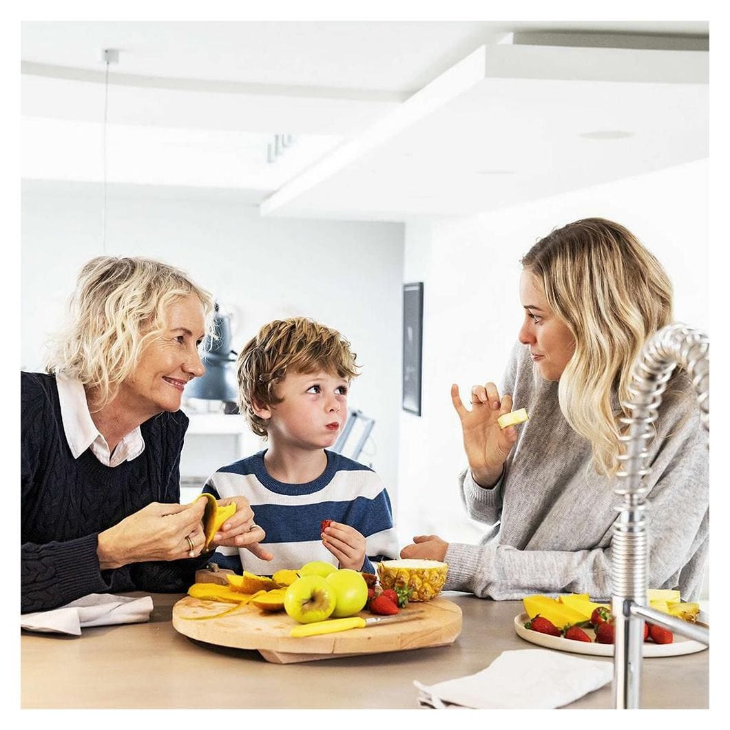 KS59mXXL Elektronische Küchenwaage bis 20 kg Genauigkeit 1 g  (Weiß, Dunkles Grau) 